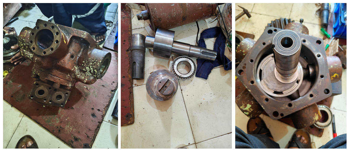 reparing of wind lass hydrulic motor